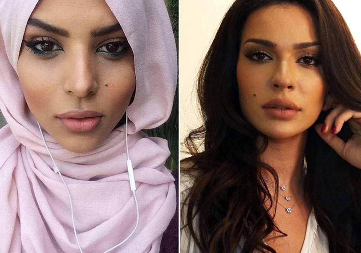 نادين نسيب نجيم وشبيهتها