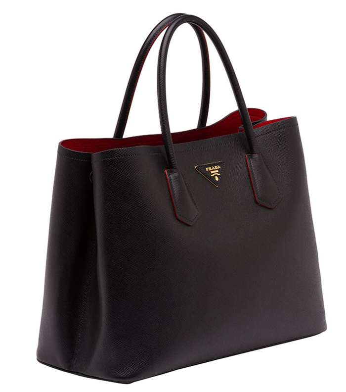 من أبرز موديلات الشنط لصيف 2014، حقيبة برادا Saffiano