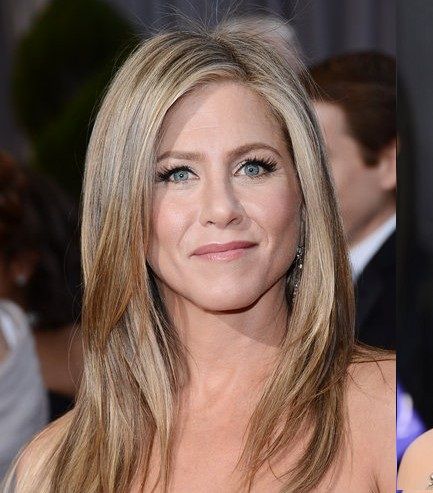 كعكة سلمى حايك كان لها وقعها، وألوان النيود رافقت جينيفر أنيستون