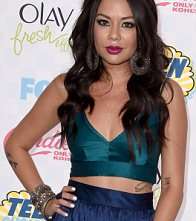 من النجمات اللواتي ارتدين التوبات القصيرة، Janel Parrish