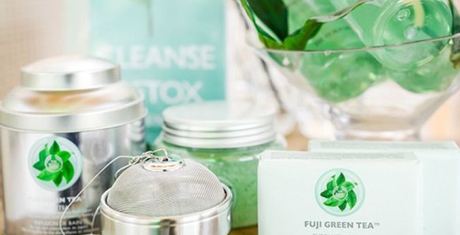 The Body Shop تطرح مجموعة Fuji Green Tea الجديدة