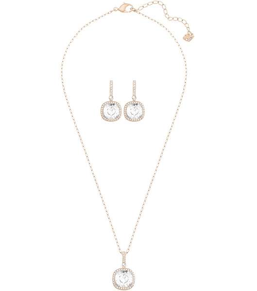 طقم مجوهرات ناعم التصميم من Swarovski