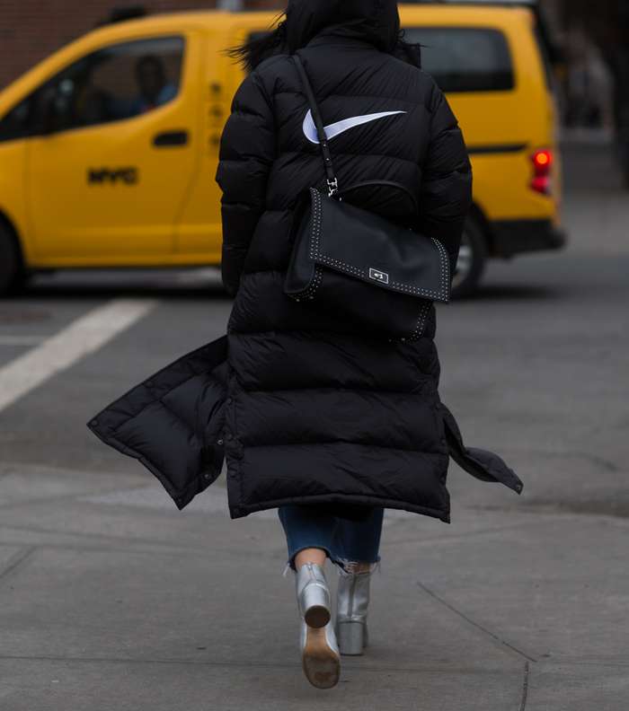 موضة أحذية الكعب العريض خلال أسبوع الموضة في نيويورك