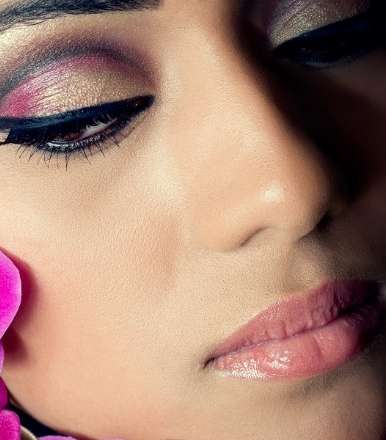 صور مكياج موف للسهرات