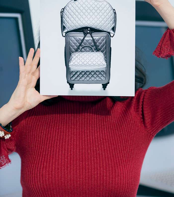 حقيبة سفر CHANEL من مجموعة ربيع وصيف 2016