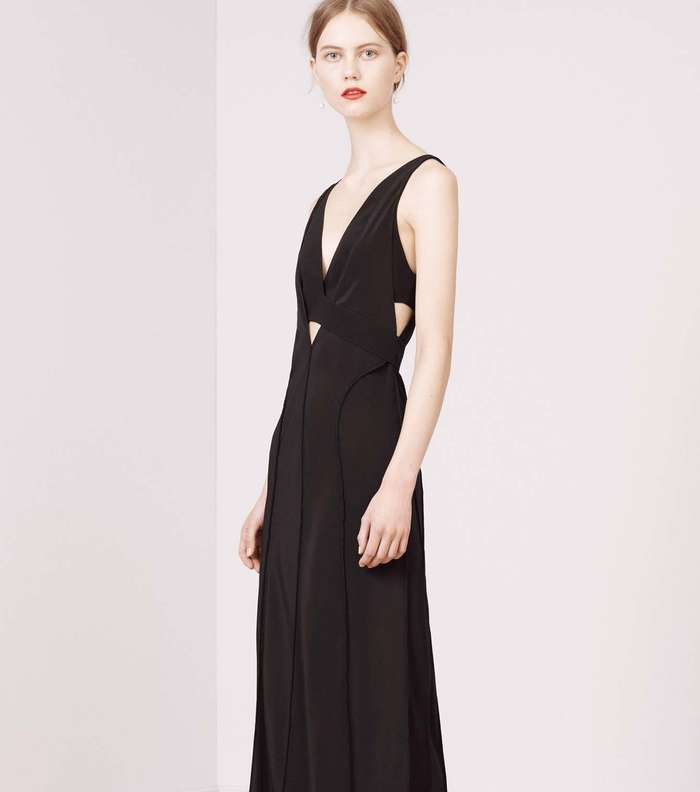 موضة الفستان متوسطة الطول بقصة الـ Cut out من Jason wu من مجموعة Pre Fall 2016