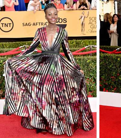 بالصور، اكتشفي موديلات فساتين النجمات في حفل SAG Awards 2015