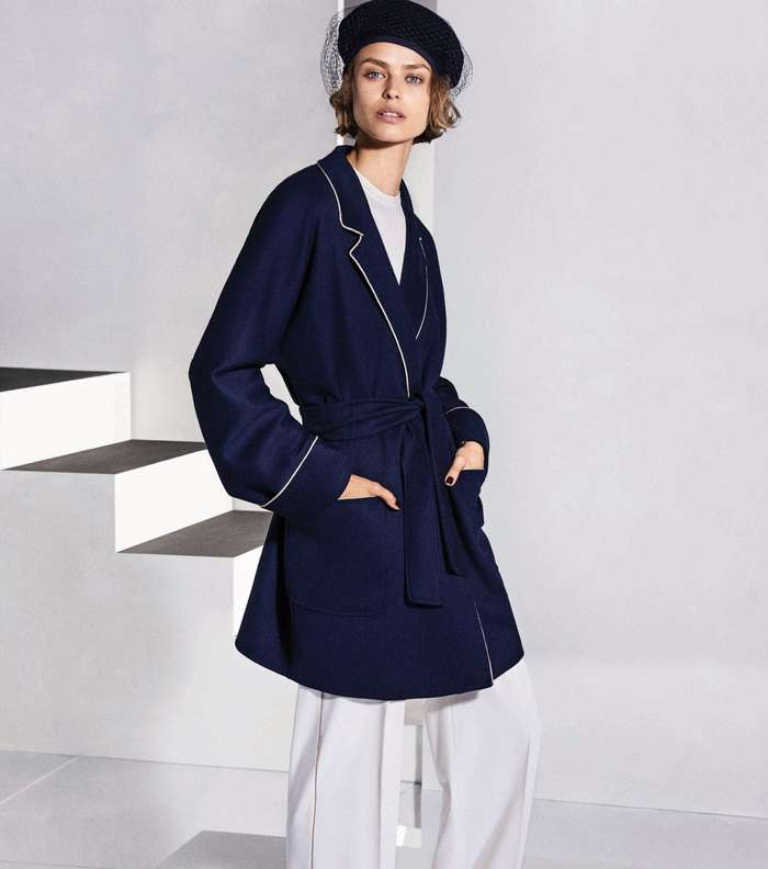 السروال الواسع مع سترة البيجاما من ماكس مارا MaxMara