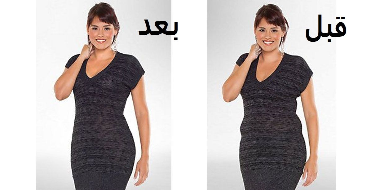 فستانك ضيق وتعانين من الكرش؟ استعيني بهذه الحيلة لاخفائه بثوانٍ!