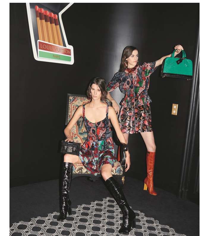 صورة من مجموعة صور اعلانات لويس فويتون لصيف 2015